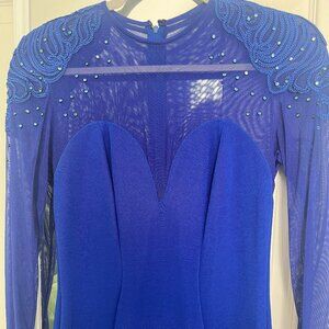 Tadashi Vintage Women's Embellished Mini Dress